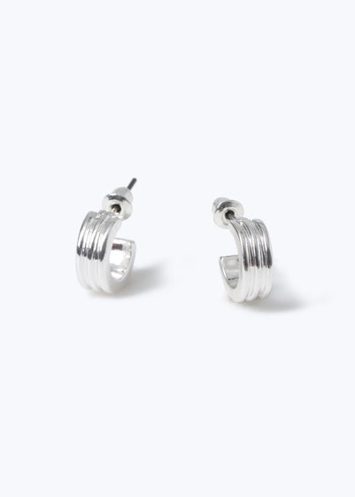 Muse Silver Ridge Mini Hoops