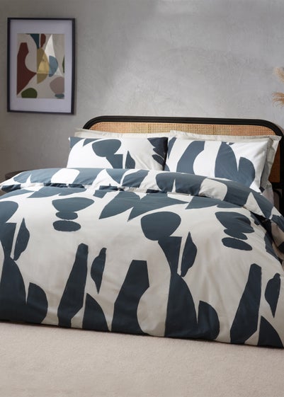 Hoem Meta Abstract Cotton Rich Duvet Cover Set