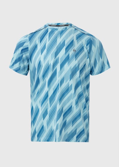 Souluxe Bright Blue Print T-Shirt