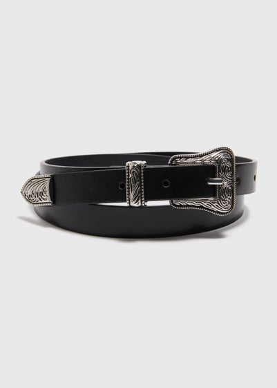 Black Lizard Western Belt