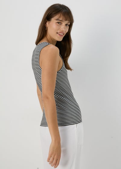 Black Stripe Vest