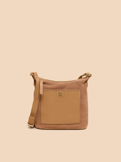 Mini Fern Crossbody-Tasche aus Leder