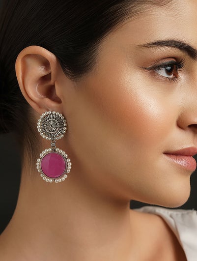 Women Silver Tone Earring