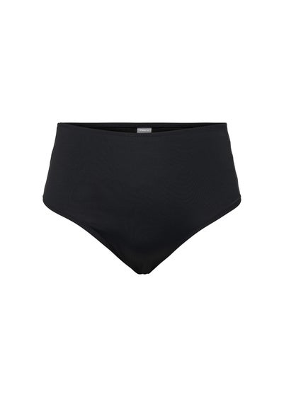 Only Black High Wasited Bikini Bottoms