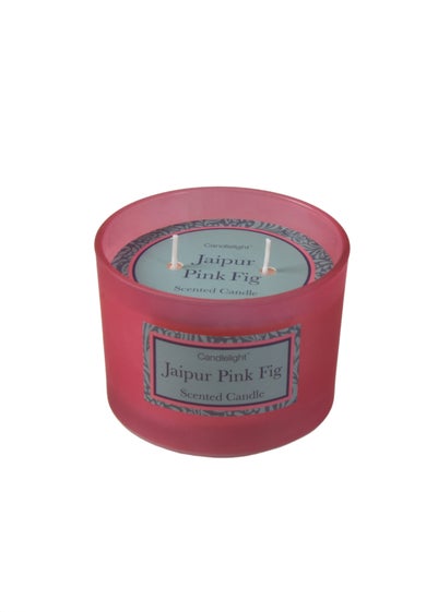 Candlelight Jaipur Pink Fig Scented Candle Set