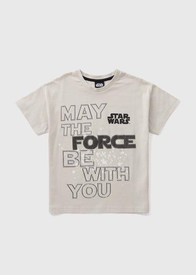 Star Wars Boys Grey T-Shirt (4-13yrs)