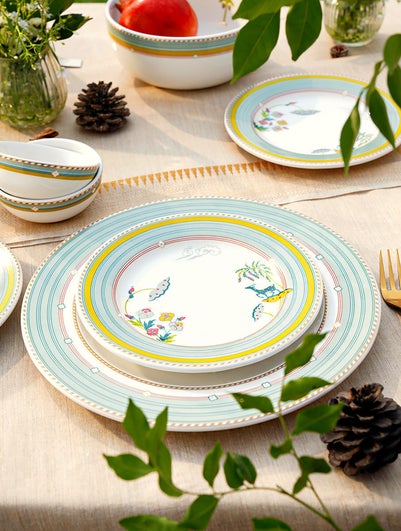 Home Decor Multicolour Plate