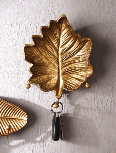 Antique Gold Wall Hanging Aluminium Wall Accent