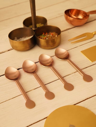 Home Decor Copper Cutlery