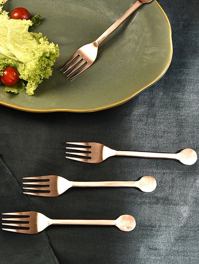 Home Decor Copper Cutlery