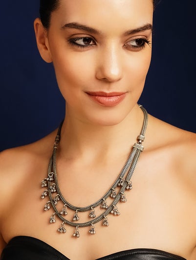 Women Silver Necklace