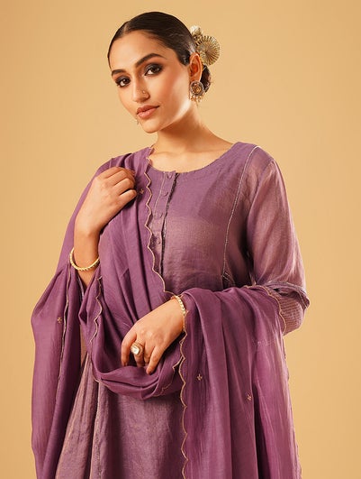 Women Purple Collection Dupatta