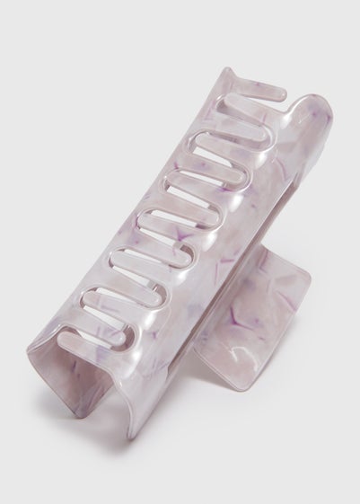 Resin Purple Hair Clamp