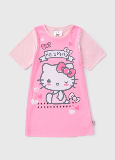 Hello Kitty Kids Pink Nightie (1-7yrs)