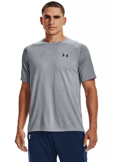 Under Armour Light Grey Tech T-Shirt - Medium