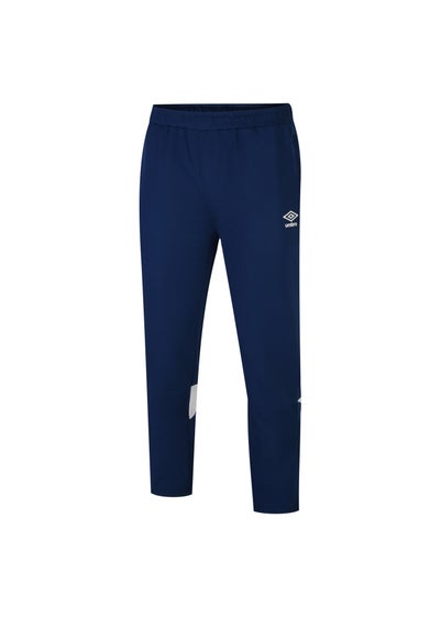 Umbro Navy/White Total Training Knitted Jogging Bottoms