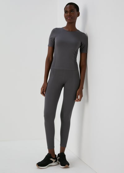 Souluxe Charcoal Seamless Top