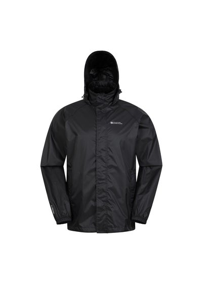 Mountain Warehouse Black Pakka II Waterproof Jacket