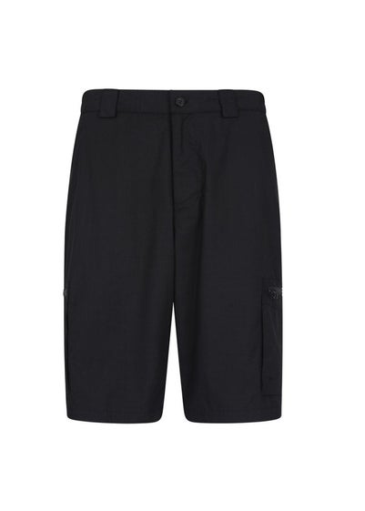 Mountain Warehouse Black Trek Cargo Shorts