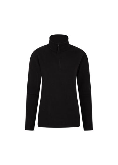 Mountain Warehouse Black Camber II Fleece Top