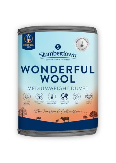 Slumberdown Wool Duvet - Double