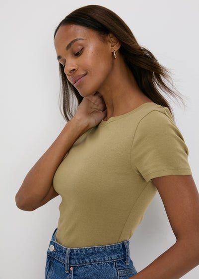 Khaki  Essential T-Shirt