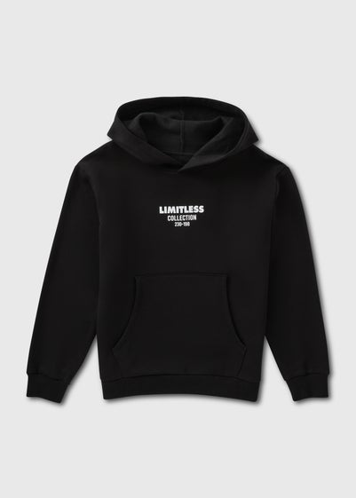 Boys Black Limitless Co Ord Hoodie (7-13yrs)