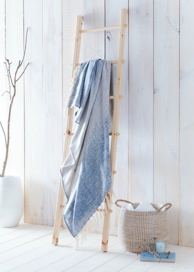 Drift Home Bretton Blue Throw