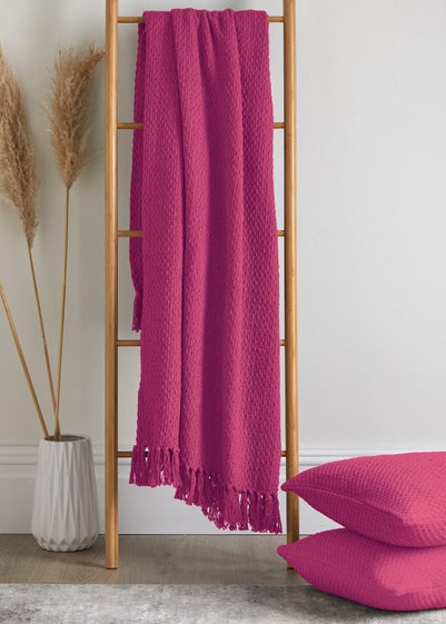 Drift Home Hayden Pink Bedspread - 200 x 200cm