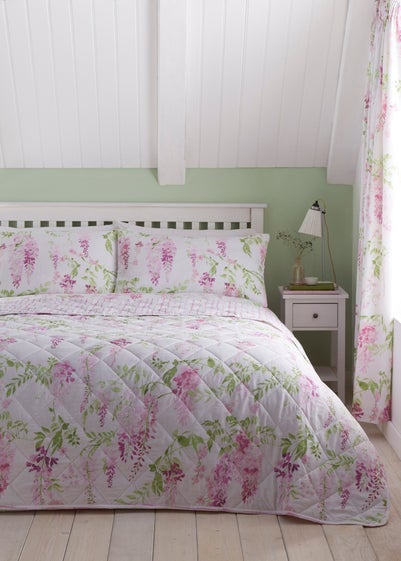 Dreams & Drapes Wisteria Pink Bedspread