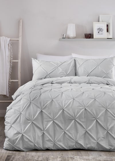 Serene Lara Silver Duvet Cover Set