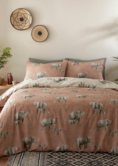 Fusion Ella the Elephant Natural Duvet Cover Set