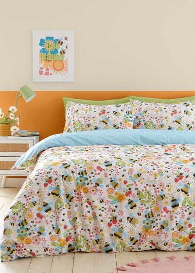 Fusion Buzzy Bee Yellow Duvet Cover Set