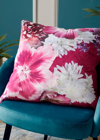 Laurence Llewelyn-Bowen Mayfair Lady Pink Filled Cushion (55cm x 55cm)