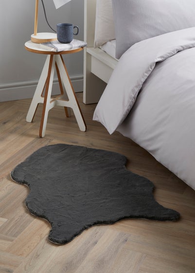 Fusion Shaped Rug Grey Shaped Rug