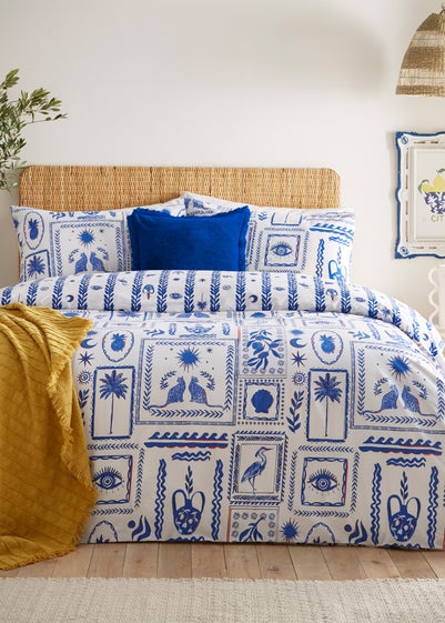 furn. Frieze Abstract Duvet Cover Set