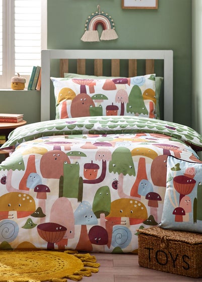 little furn. Funguys Mushroom Duvet Cover Set