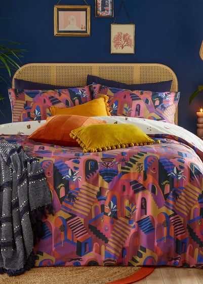 furn. Eivissa Abstract Duvet Cover Set