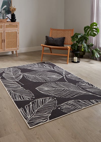 Fusion Matteo Grey Washable Rug