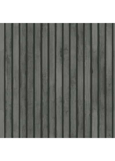 Arthouse Wood Slats Charcoal Grey