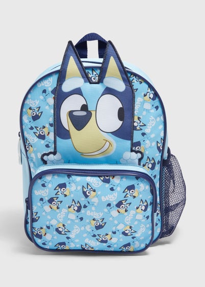 Bluey Kids Blue Backpack (29.5cm x 23cm x 9.5cm)