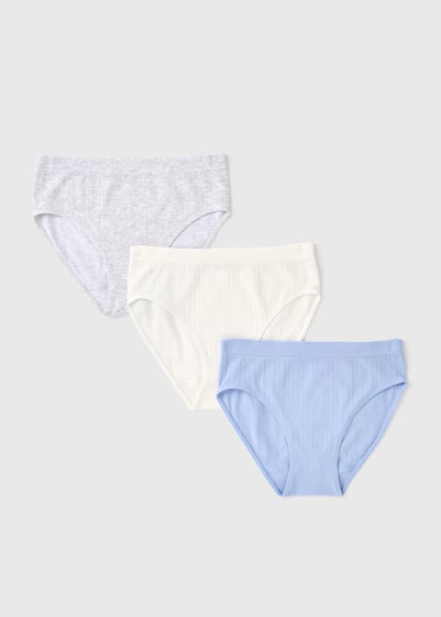 3 Pack Seamless Midi Knickers