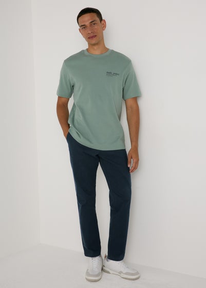 Navy Slim Fit Chinos