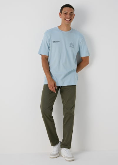 Khaki Slim Fit Chinos