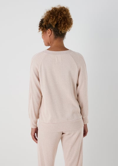 Mink Soft Ribbed Pyjama Top