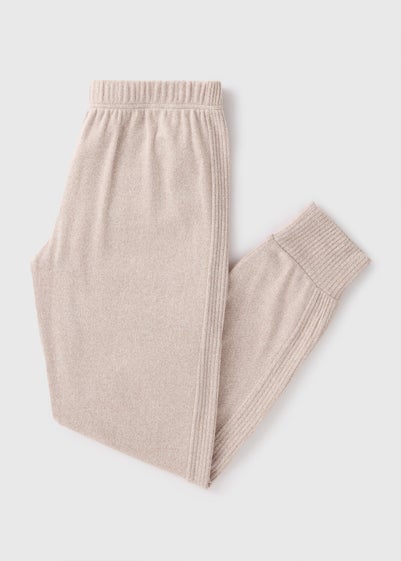 Mink Soft Ribbed Pyjama Bottoms