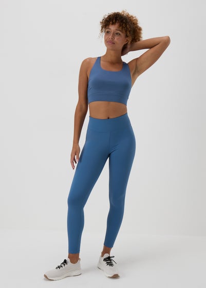 Souluxe Blue Sports Crop Top