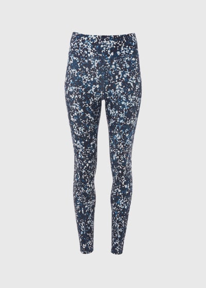 Souluxe Navy Slatter Print Leggings