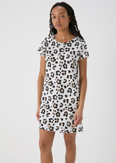 Cream Animal Print Nightie