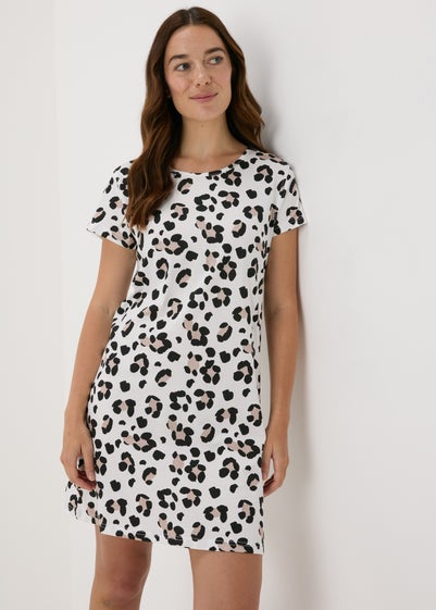 Cream Animal Print Nightie